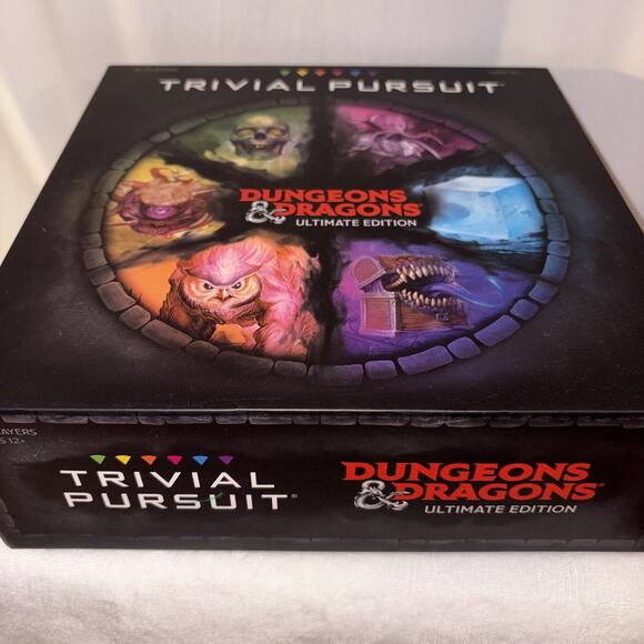 Trivial Pursuit Dungeons & Dragons D&D Ultimate Edition Board Game Complete - Picture 4 of 11